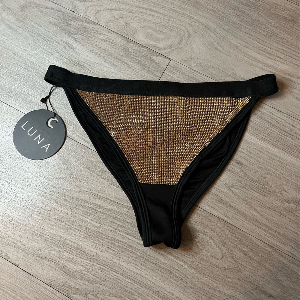 Lunalae Low Waist Gold Bottoms